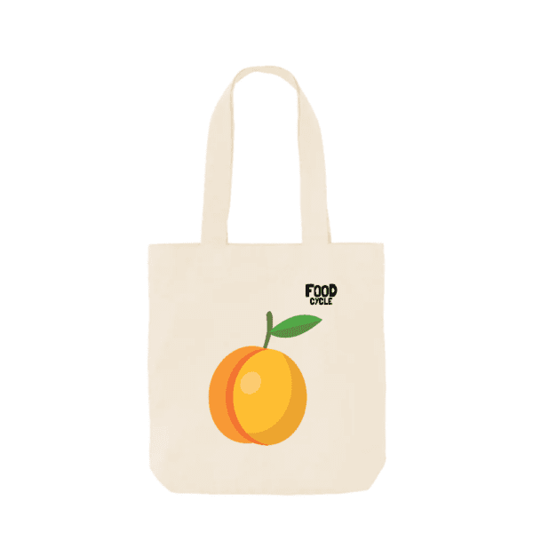 FoodCycle Peachy Tote Bag - Image 3