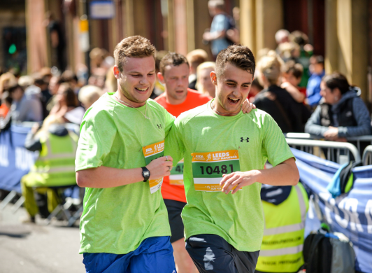 Runners at Leeds Half