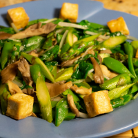 Asparagus stir-fry