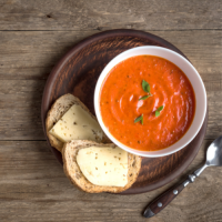 Roasted Red Pepper soup