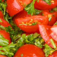 Tomato and Parsley salad